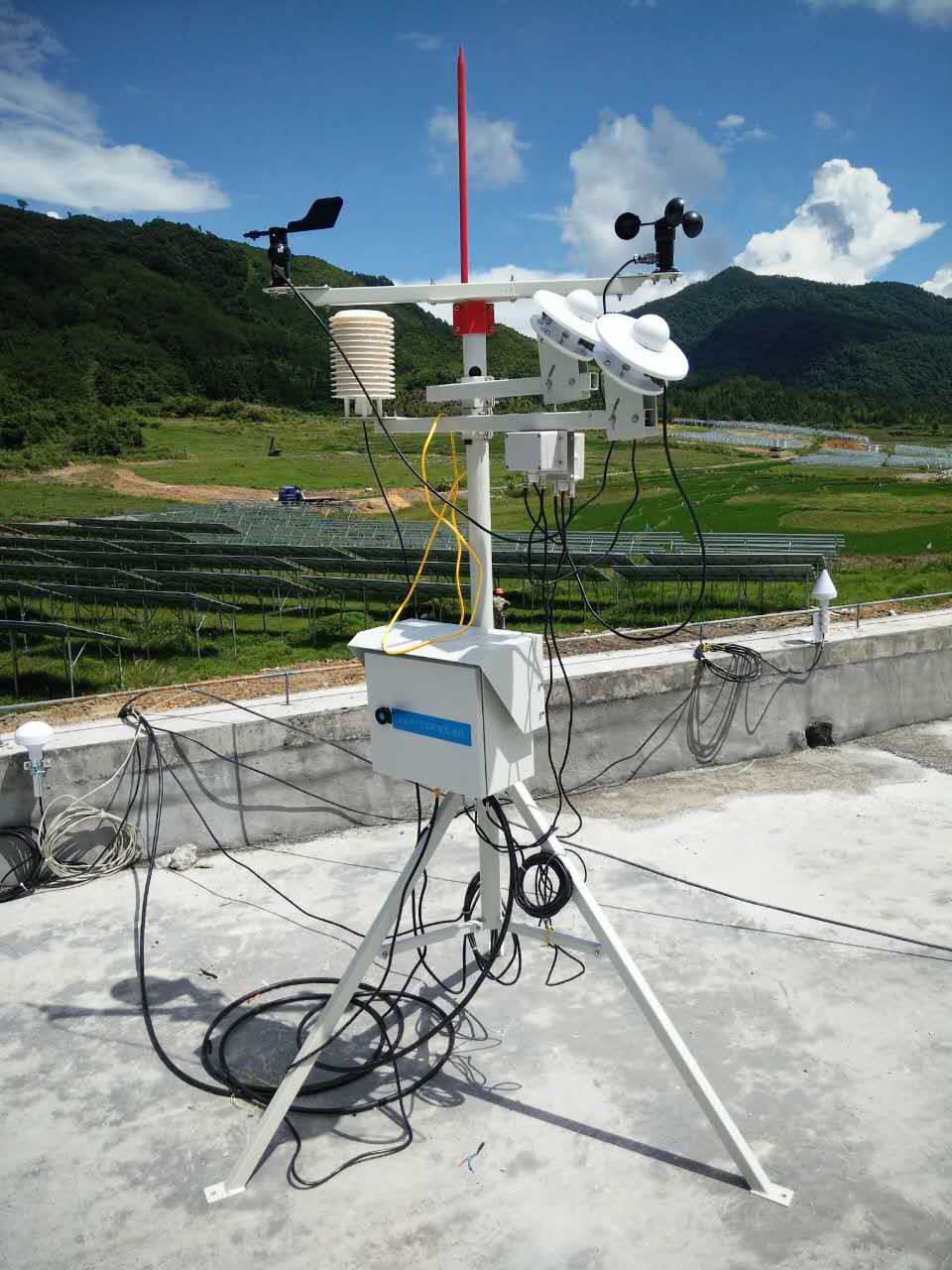 A nova estação meteorológica compacta